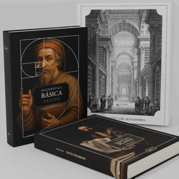 Combo Curso + Box Alexandria: Matemática Básica + Geometria